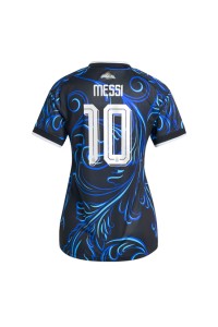 Argentiina Lionel Messi #10 Jalkapallovaatteet Naisten Vieraspaita MM-kisat 2026 Lyhythihainen